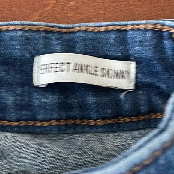 Skinny Jeans William Rast Two Tone Denim Jeans Size 25 - Picture 7 of 8